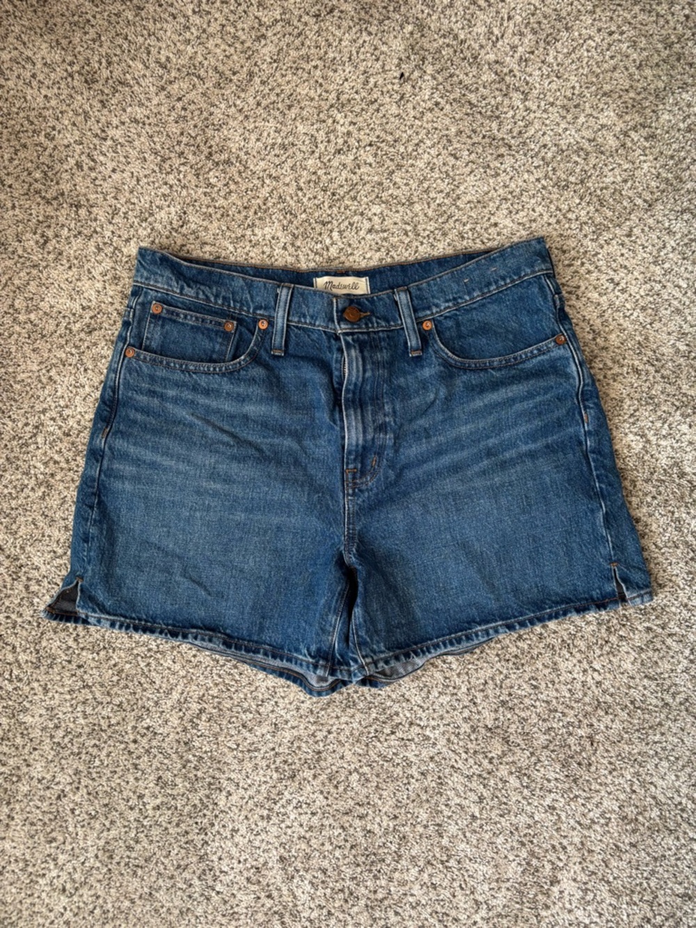 Madewell Blue Denim Jean Shorts